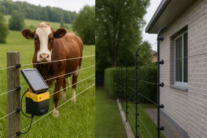 cercos eléctricos para seguridad residencial en evolución histórica