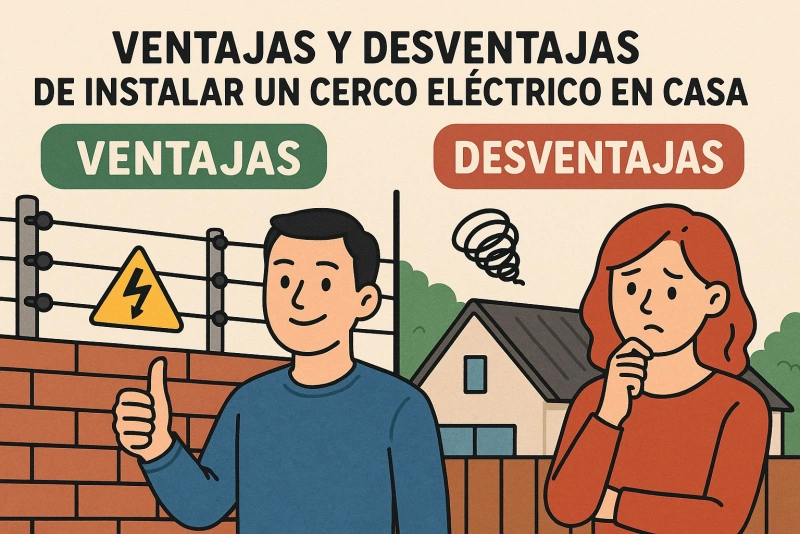instalación de cerco eléctrico en casa pros y contras